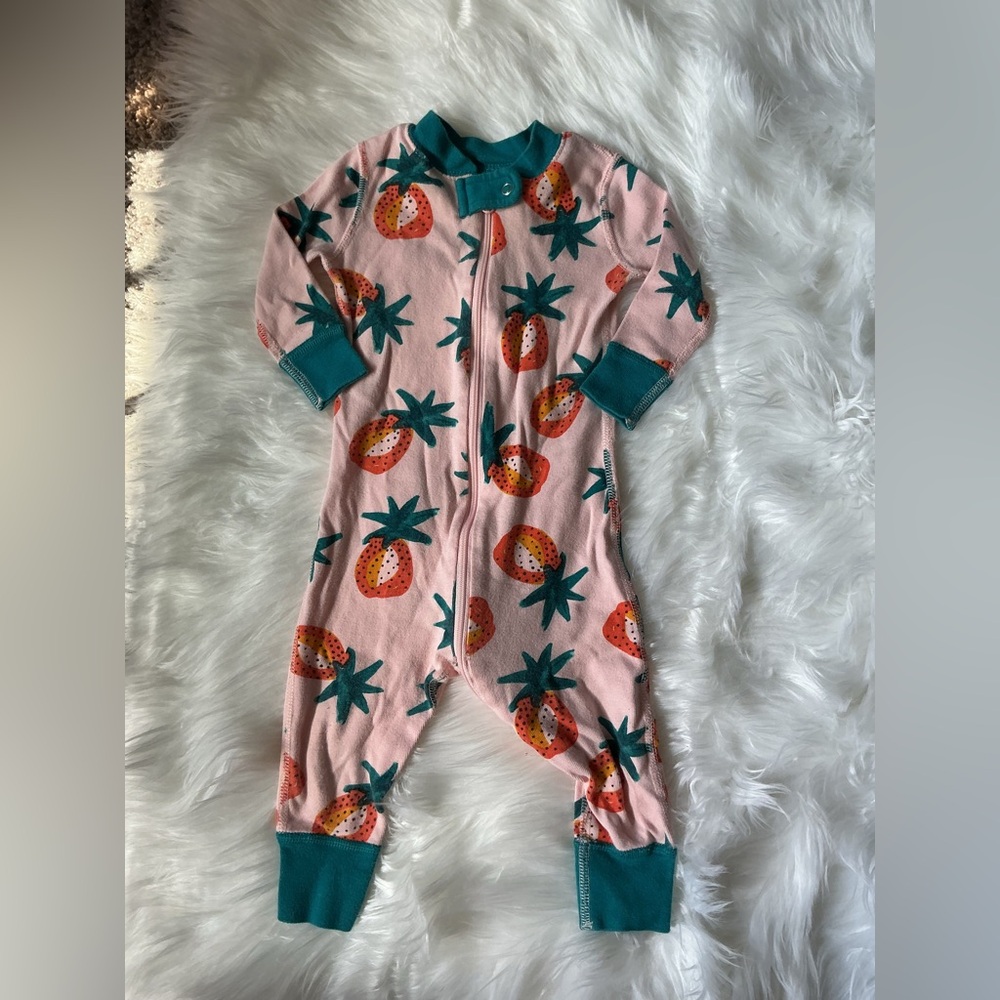 Hanna Andersson Pineapple Romper